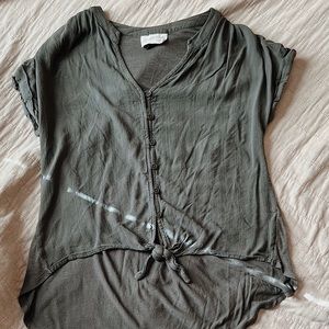 Earthy Green Shirt